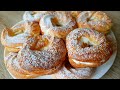 Кольца с творожным кремом! Заварные пирожные! / Rings with curd cream!