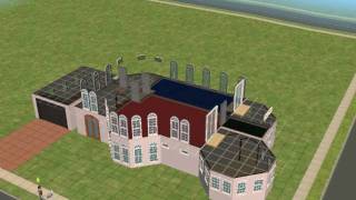 The Sims 2 House - London House - Building Process