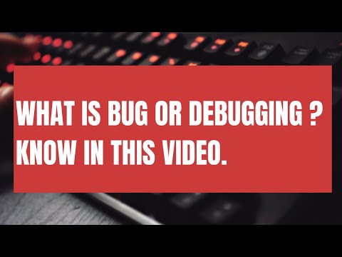 WHAT IS BUG? WHAT IS DEBUGGING? |#COMPUTER PROGRAM #BUG # DEBUG