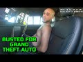 Busted for Grand Theft Auto - Flagler Beach, Florida - October 24, 2023