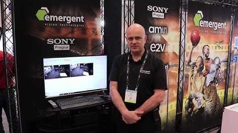 High-Speed Synchronization with Two HR-8000-S 10GigE Cameras at NAB Show