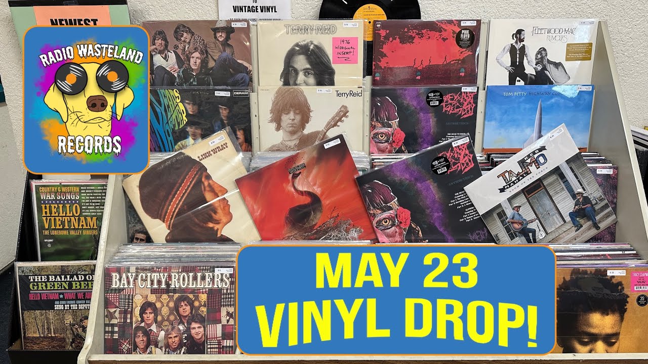 5-23-25 Vinyl Drop! - Taj-Mo, Rare Psyche, 80's Alt & More! - YouTube