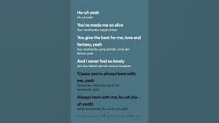 Not With Me | Bondan Prakoso, Fade2Black | Lirik Terjemahan Indonesia
