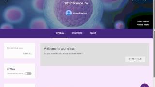 Google Classroom  - Tutorial 1 -  Login and Create Classroom
