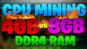 Does Ram Matter for CPU mining ?