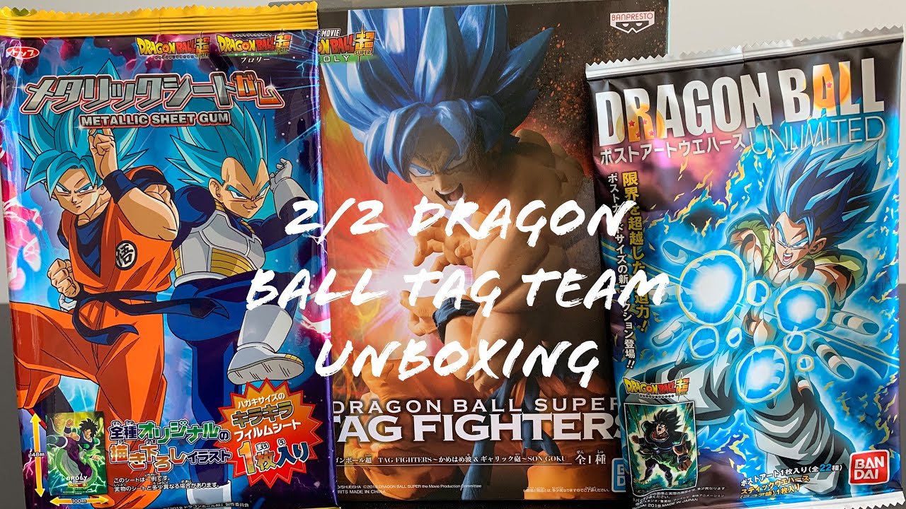 Goku Tag Fighter And snacks Unboxing!