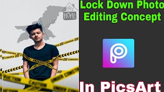 Lock Down Photo Editing Concept // PicsArt Photo Editing // Zee editing screenshot 5