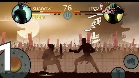 Shadow Fight 2- Gameplay Walkthrough Part -1,act-1,Hero reborn (ios,Android)