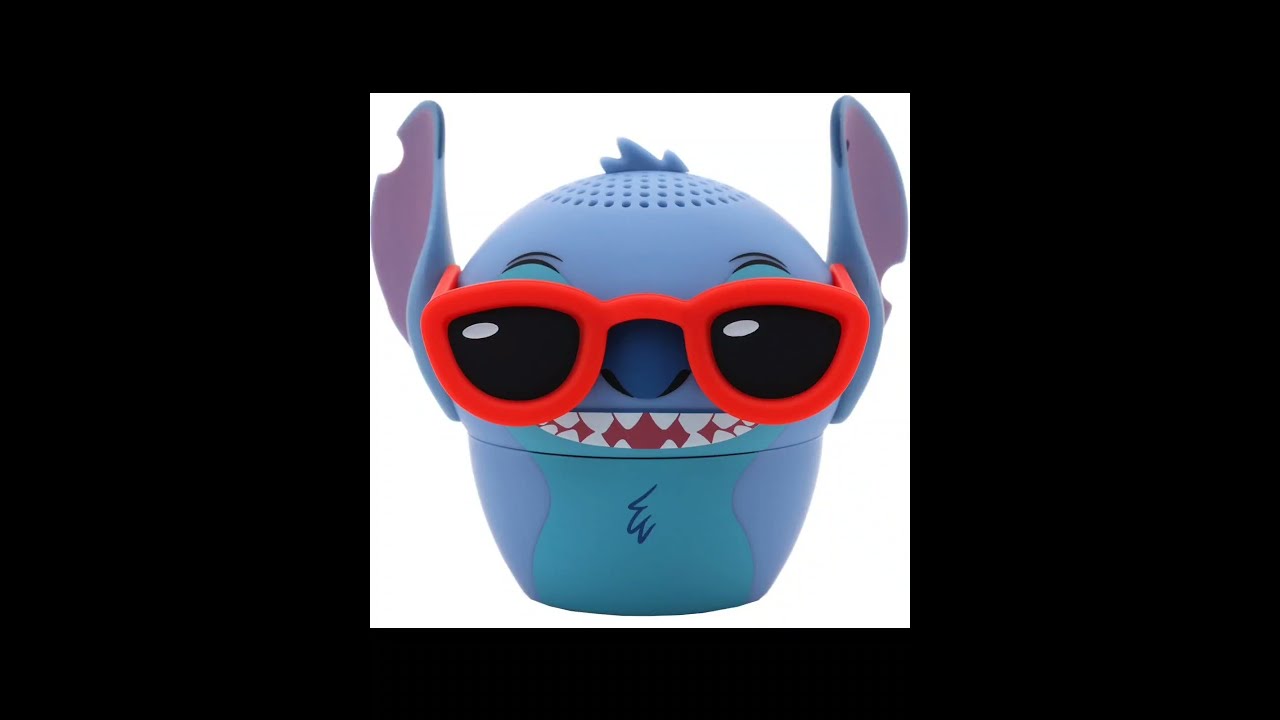 Lilo & Stitch Stitch with Sunglasses Bitty Boomers Bluetooth Mini-Speaker 