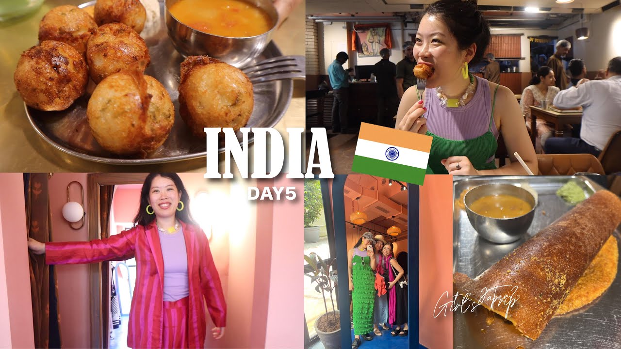 インド女子旅！スーパーマーケットで買い出し！ショッピング三昧。南インド料理を満喫♡〔#168〕