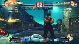 Super Street Fighter 4 AE PC Online Battle - Ryu (Me) vs Ryu (Multi248) - Too close!