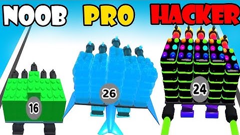 NOOB vs PRO vs HACKER - Toy Rumble 3D Part 2 | Gameplay Walkthrough (Android,iOS)