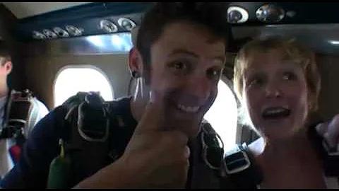 Kathy Wallace SKYDIVES!!!