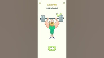 DOP 2 : Delete One Part Level 150 Lift the barbel - game guide #shorts #dop2 #gaming
