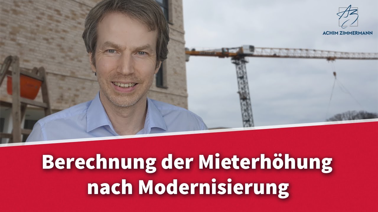 Modernisierung im vereinfachten Verfahren - wie geht das? | Rechtsanwalt Dr. Achim Zimmermann