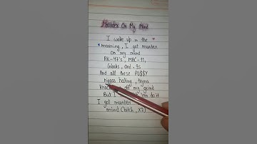 Thumbnail of murder on my mind ( lyrics)