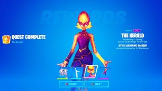 Fortnite Complete 'The Herald' Quests Guide - How to Unlock All The Herald Rewards