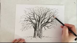 Fantasy Tree - Art Lesson