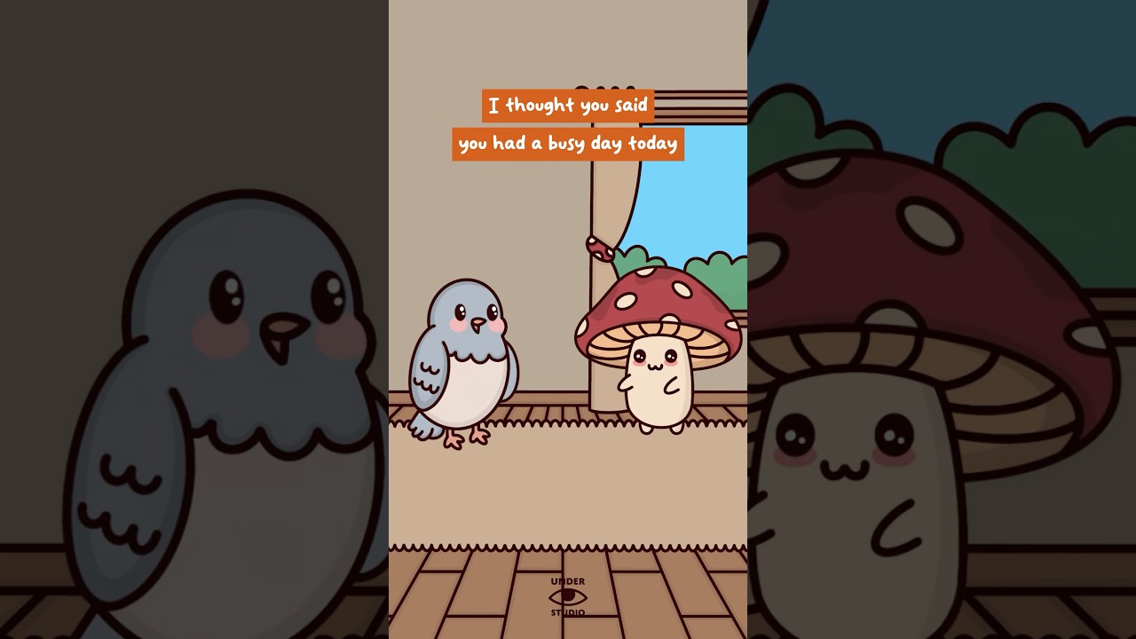 Just Do It 🐦 Mushie & Birdie | Relatable Animation Meme | Original Audio: @connordewolfe