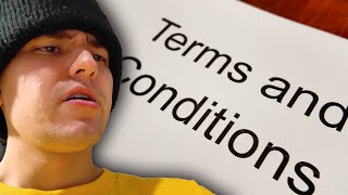 When You Actually Read All Of The Terms And Conditions Before Signing