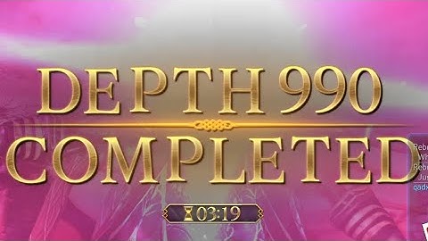 [PSO2] Survey: Remnants of a Parallel World - Depth 990