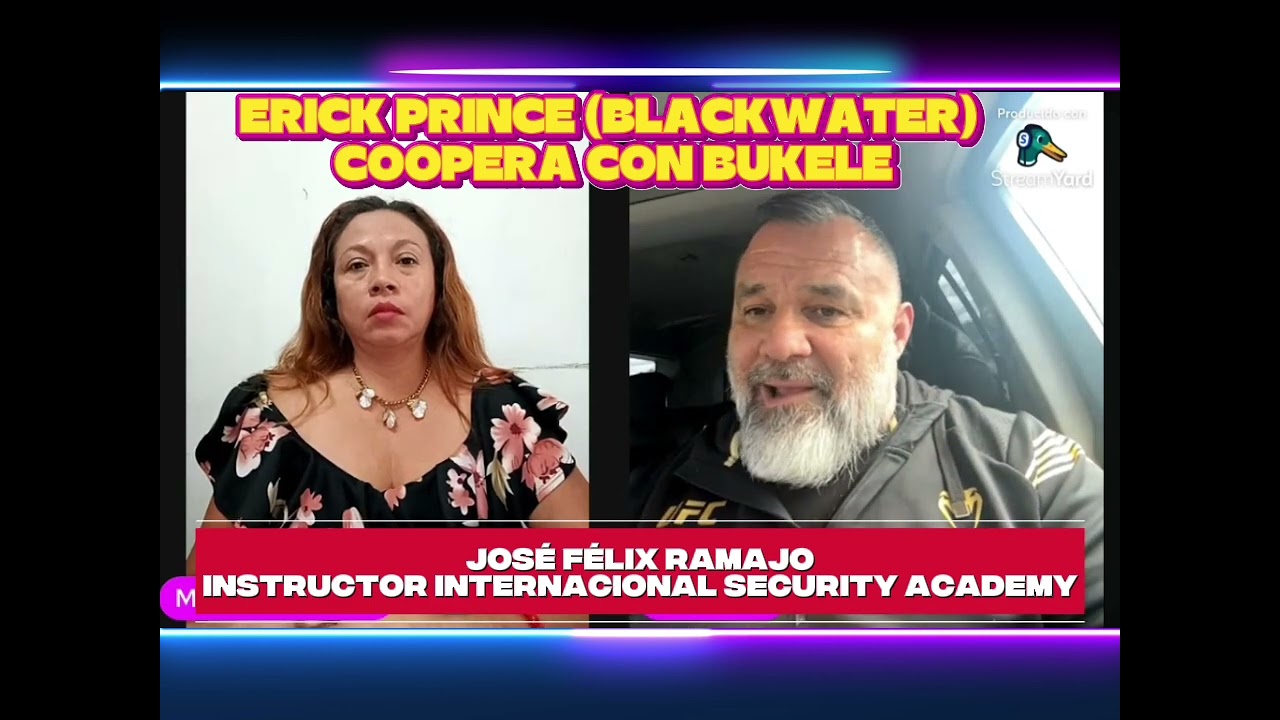 Desde España José Félix Ramajo Instructor de Internacional Security Academy ERICK PRINCE EN ECUADOR