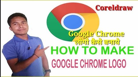 How to Make Google Chrome Logo लोगों कैसे बनाएंगे Coreldraw 11 l Corel draw X7