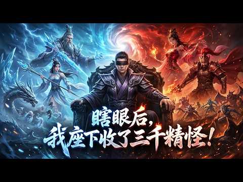 🔥完整版🔥【瞎眼后，我座下收了三千精怪！】💥盲眼隐世七载，出世即为万妖之师，挥手可破女帝成圣劫！💥FULL COLLECTION✖️MULTISUB #系统 #穿越#宅男