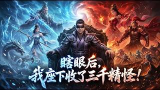 🔥完整版🔥【瞎眼后，我座下收了三千精怪！】💥盲眼隐世七载，出世即为万妖之师，挥手可破女帝成圣劫！💥FULL COLLECTION✖️MULTISUB #系统 #穿越#宅男 screenshot 3