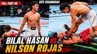 K.O ROUND 2! BILAL HASAN VS NILSON ROJAS FULL FIGHT HD - UFC SHANGHAI