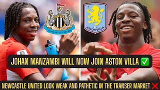 Johan Manzambi to Aston Villa DONE DEAL, Newcastle United HAVE BEEN PLAYED AGAIN !!!!!