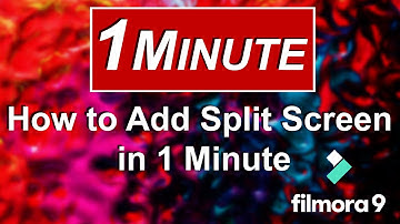 How to Split Screen in Filmora 9 | All About in Minutes