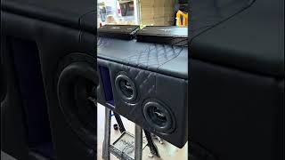 Finished H2 Hummer Sub Box And Amp Rack Lets Goooo