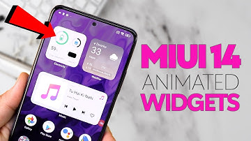 Install MIUI 14 Animated Widgets For Redmi, POCO & Mi Phones