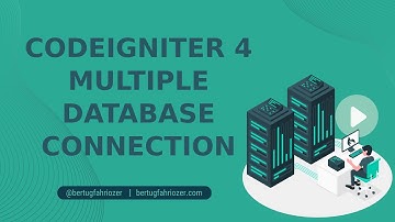 Codeigniter 4 Çoklu Veri Tabanı Bağlantısı (Multiple Database Connection) #database #codeigniter