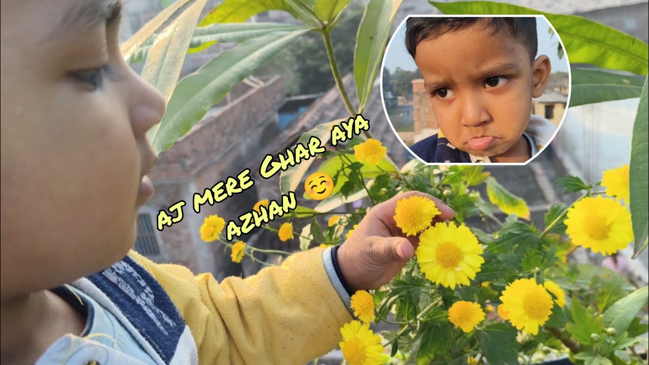 Aj mere Ghar aya azhan ☺️😃 