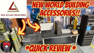 RED ATLAS ESCALA 1 12 DIORAMA ACESSORIOS PARA CONSTRUCAO DE MUNDOS VAMOS REVER O