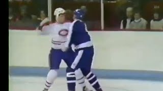 Leafs - Habs rough stuff 2/27/82