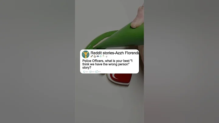 Police Officers, what is your best "I think we have the wrong person" story? #redditstories