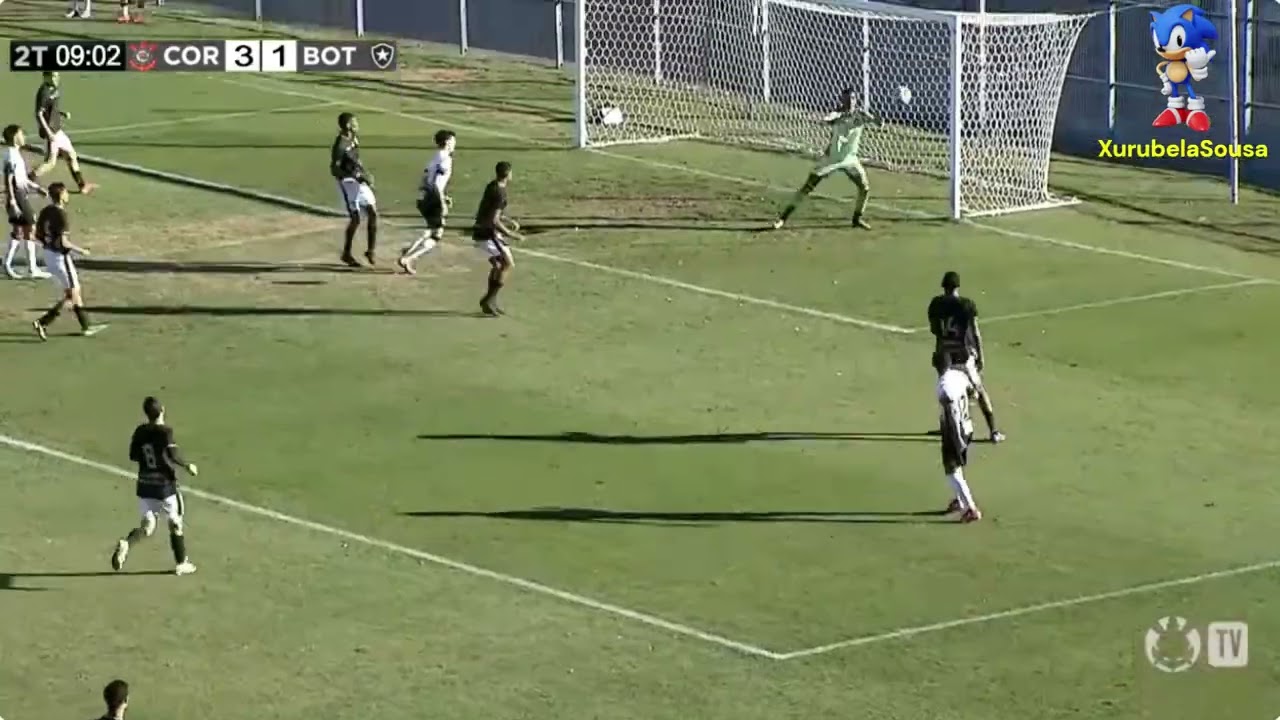 Kauê Furquim(2009) x Botafogo - Campeonato Brasileiro sub-17.