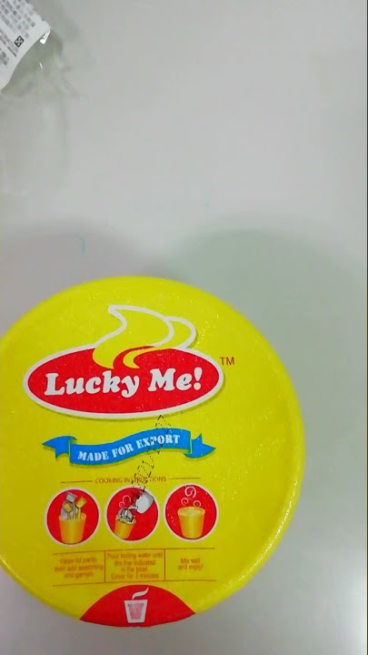 Instant cup noodles | Batchoy | Lucky Me #SHORTS