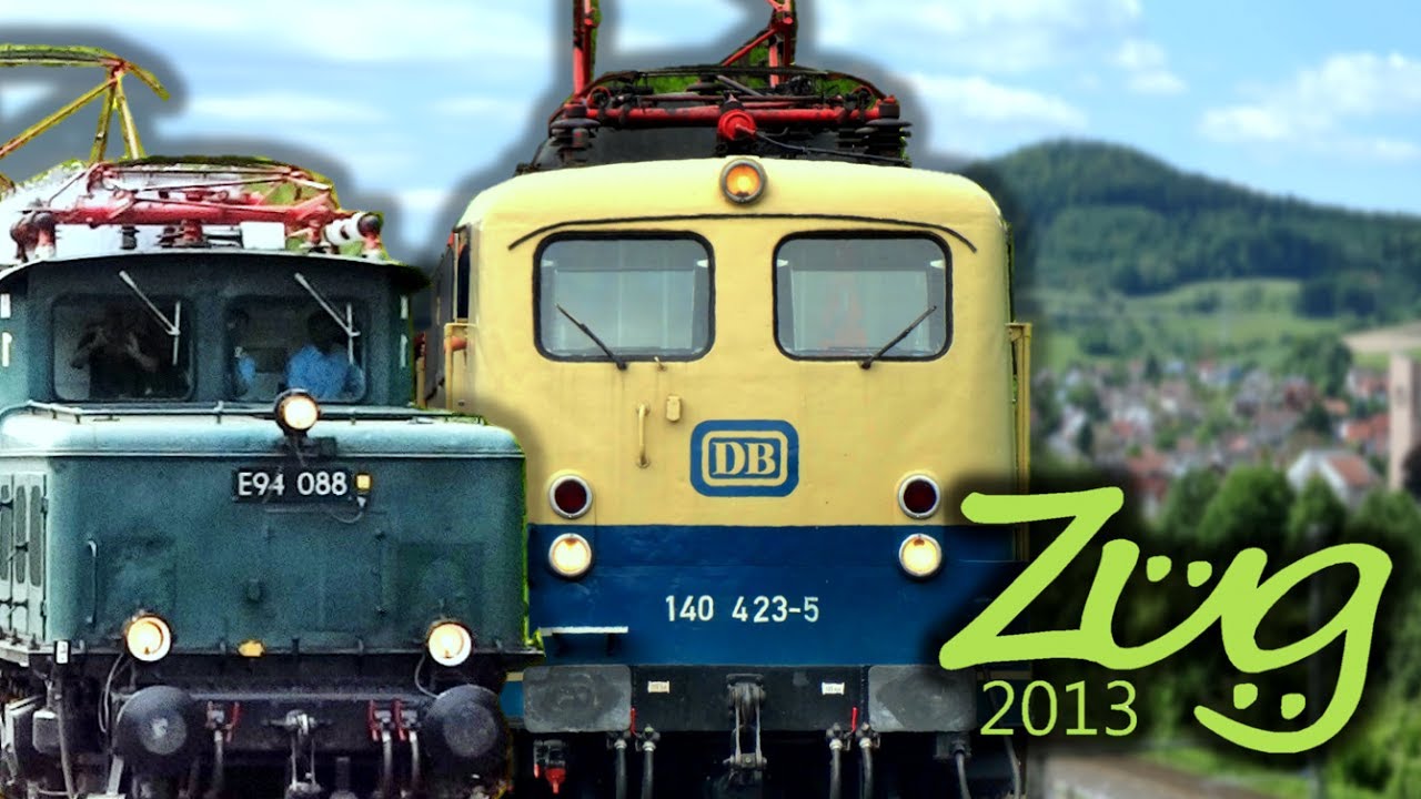 Zug2013: Abschied Spessartrampe Laufach - Heigenbrücken | Sonderzüge | mit E40, E94, 218, Dampfloks