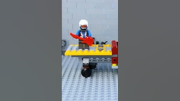 LEGO Soldier 76 Speed-builds A Hover-Truck! | STOP MOTION | #shorts | Billy Bricks