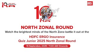 HDFC ERGO Insurance Quiz Junior 2025 – Zonal Round 1 (North)