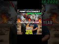 Fed METAL FOMCstatement (mar.18 2026)clip #fomc #heveymetal #Fed #metal #wallstreetbets