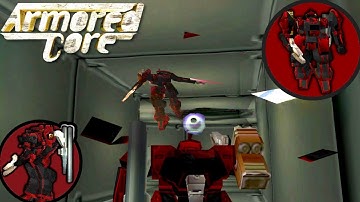 Nineball Fights Nineball! : Armored Core - Destroy Floating Mines FINAL MISSION