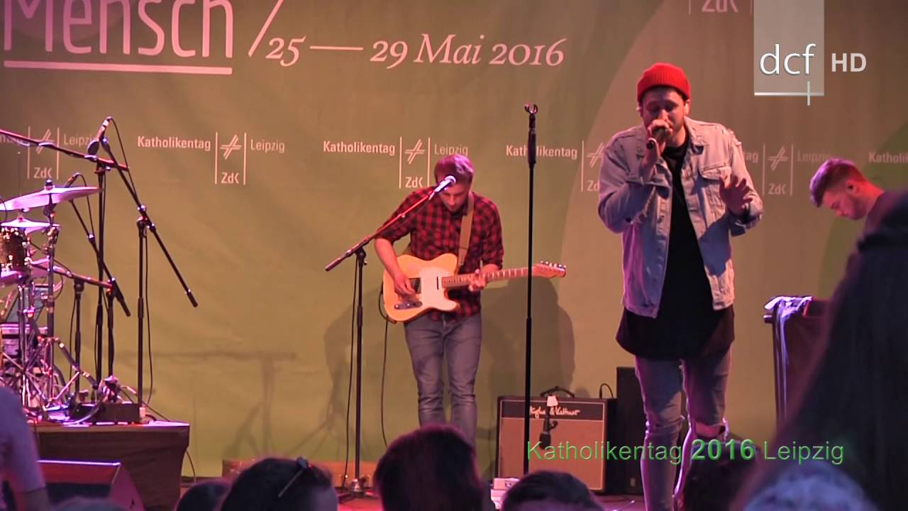 Auf dem Katholikentag getroffen: Die Band “LUPID”