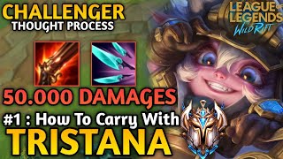 How to Carry With Tristana? Challenger Thought Process - Wild Rift