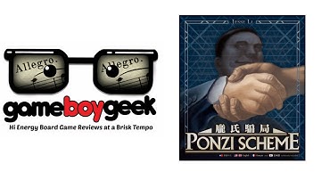 Ponzi Scheme (Allegro 2-min) Review with the Game Boy Geek
