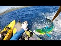 Offshore Kayak Fishing for GIANT MAHI {CATCH CLEAN COOK} -- Panama | Field Trips with Robert Field